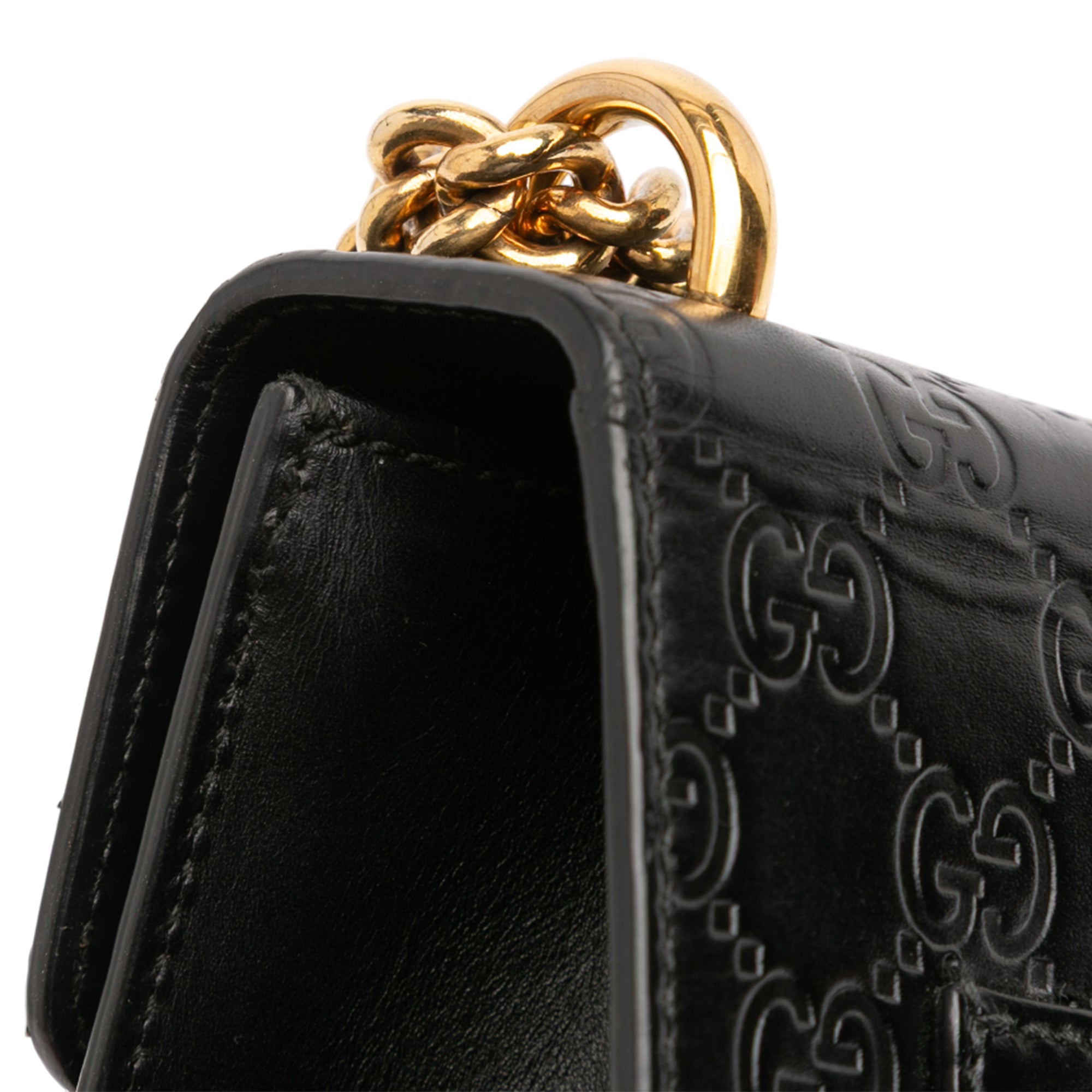 Small Guccissima Padlock Crossbody - Image 9