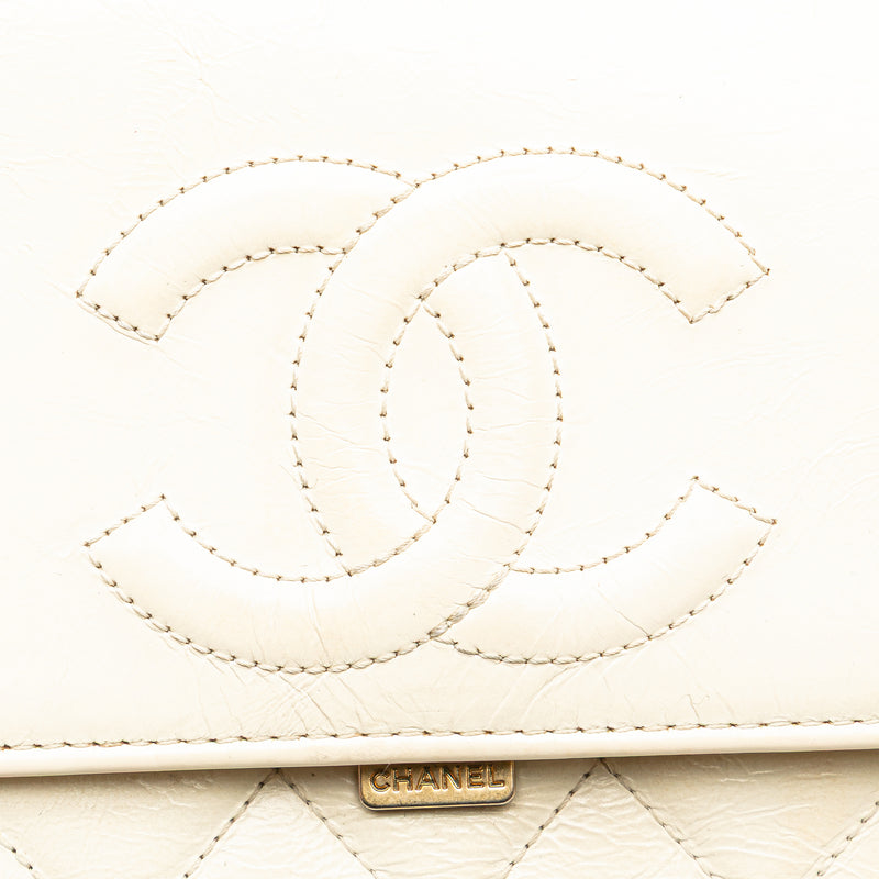 Crumpled Calfskin En Vogue Rope Flap - Image 11