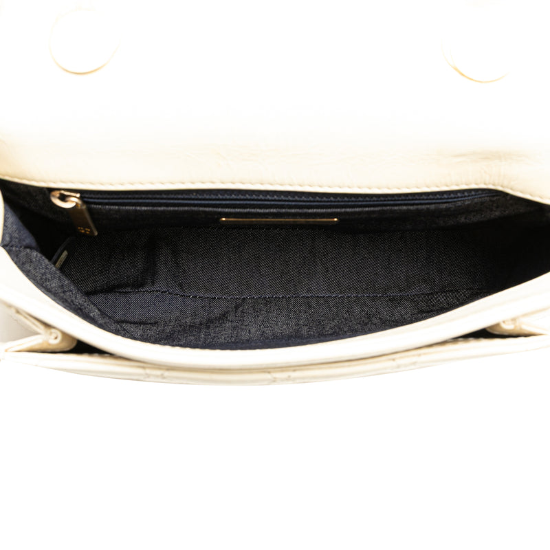 Crumpled Calfskin En Vogue Rope Flap - Image 4