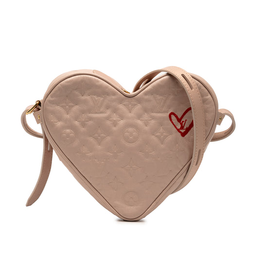 Monogram Embossed Lambskin Fall In Love Sac Coeur - Image 1