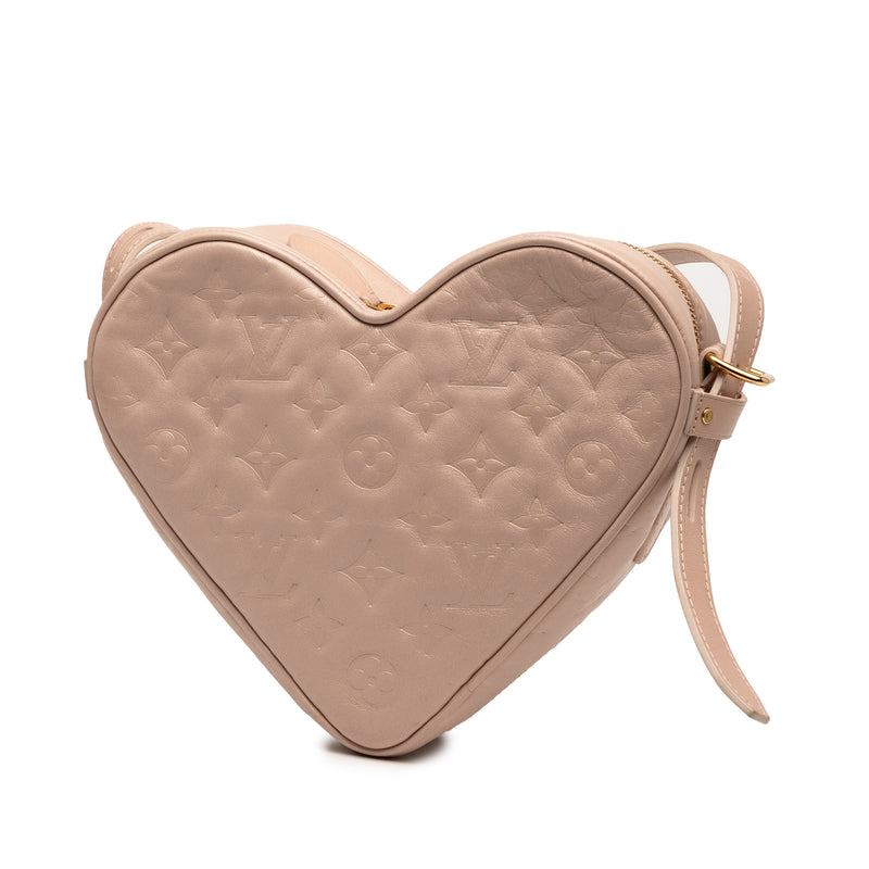 Monogram Embossed Lambskin Fall In Love Sac Coeur - Image 2