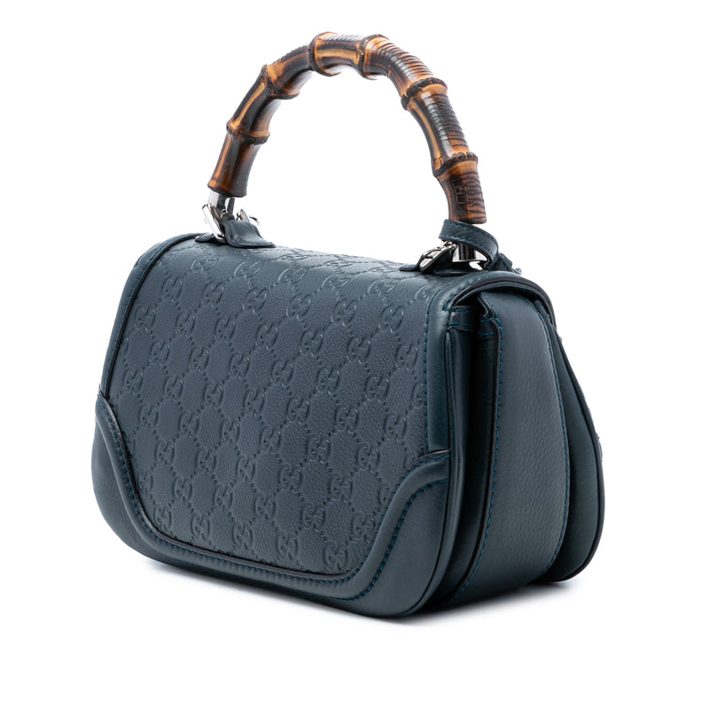 Medium Guccissima New Bamboo Top Handle Bag - Image 2