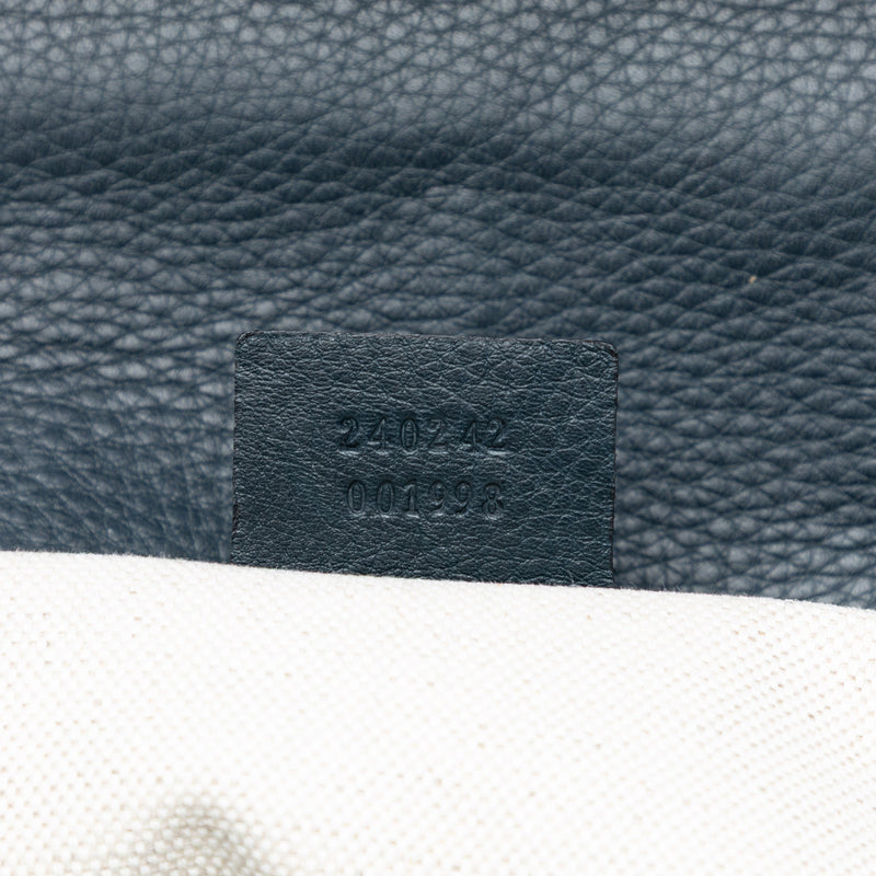 Medium Guccissima New Bamboo Top Handle Bag - Image 5