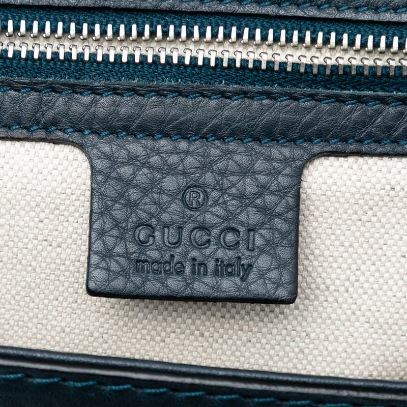 Medium Guccissima New Bamboo Top Handle Bag - Image 6