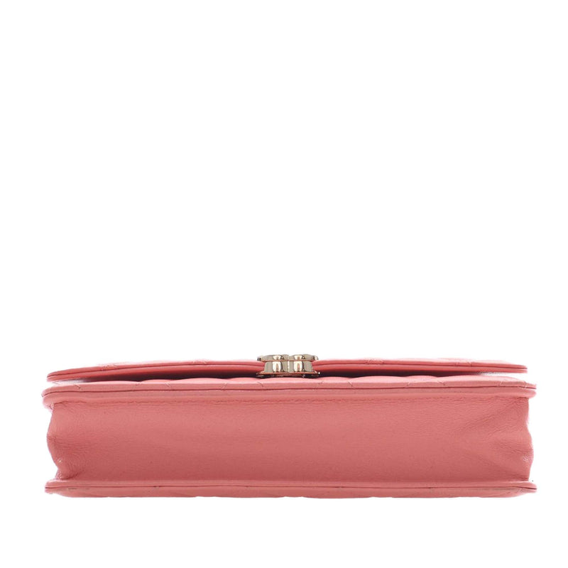 CC Quilted Lambskin Top Handle Flap - Image 5