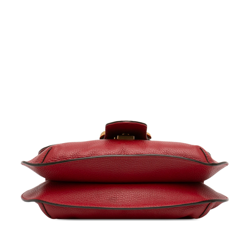 GG Marmont Calfskin Animalier Shoulder Bag - Image 3