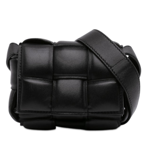 Candy Nappa Intrecciato Padded Cassette Crossbody - Image 1