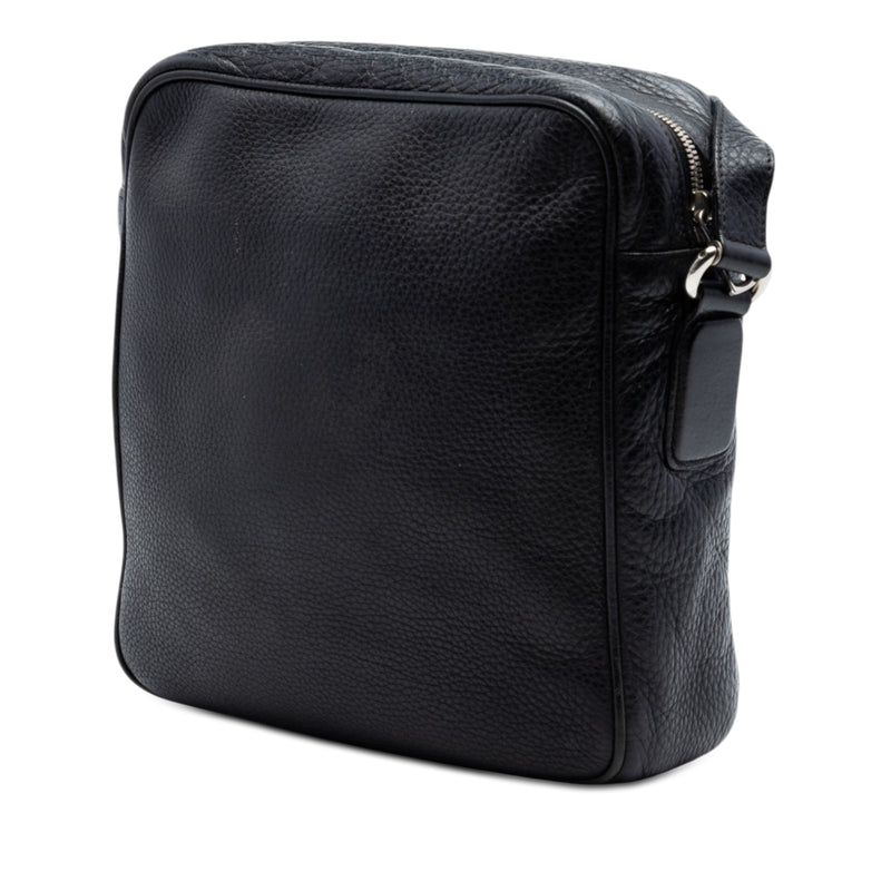 Medium Pebbled Calfskin Soho Messenger Bag - Image 2