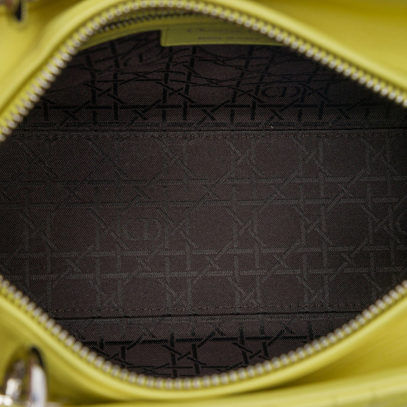 Medium Lambskin Cannage Lady Dior - Image 4