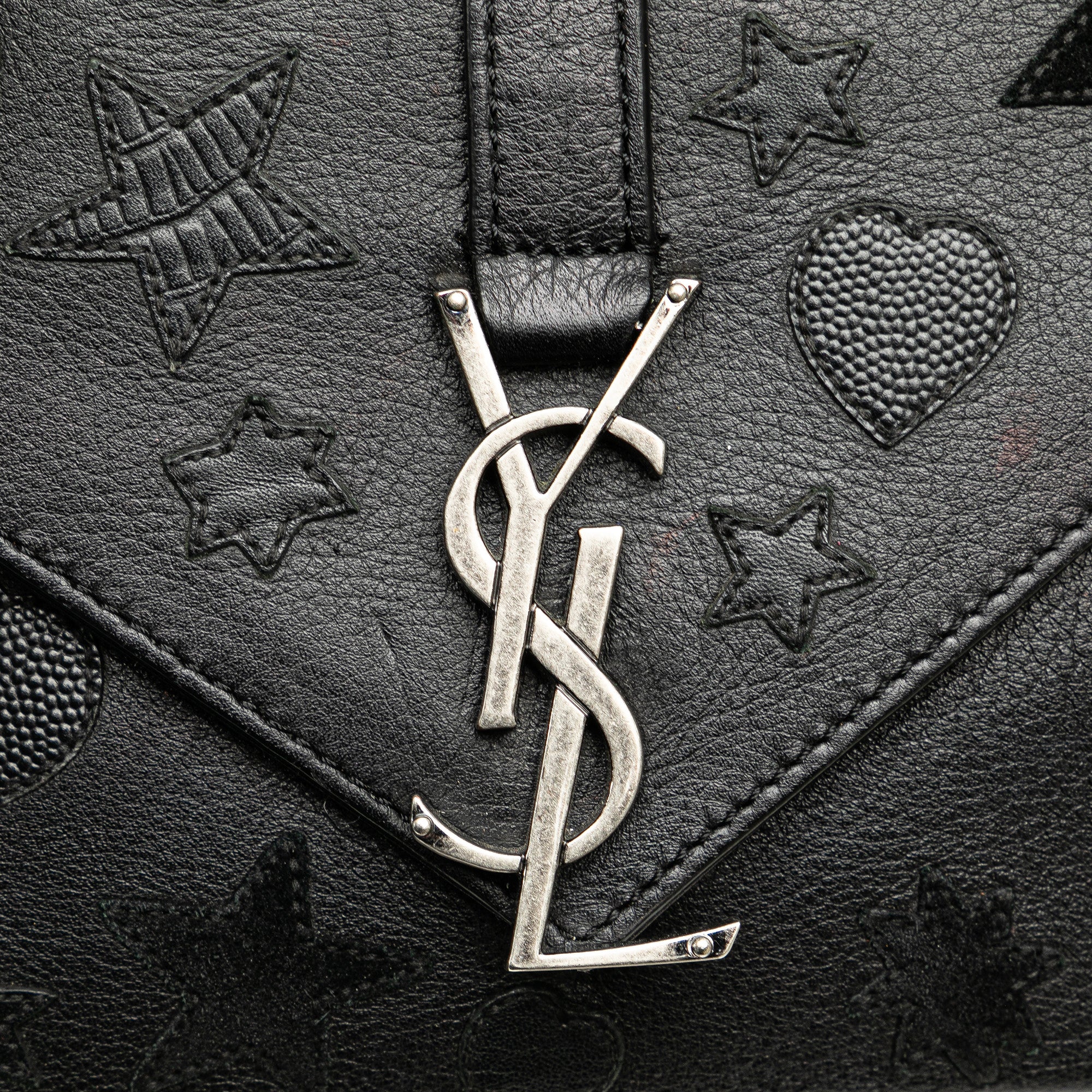 Medium Monogram Heart Patchwork Chain Wallet - Image 8