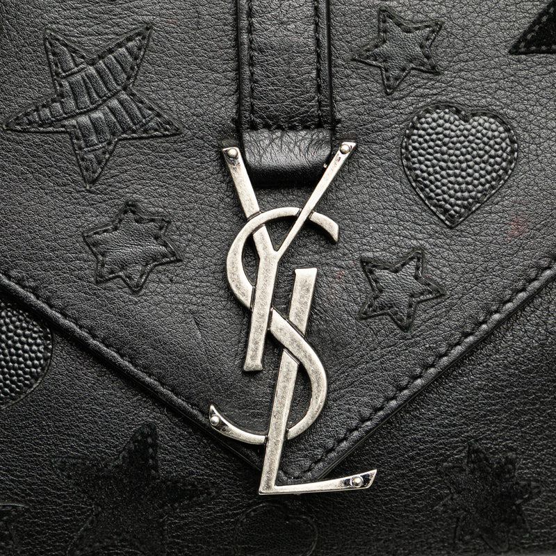 Medium Monogram Heart Patchwork Chain Wallet - Image 8