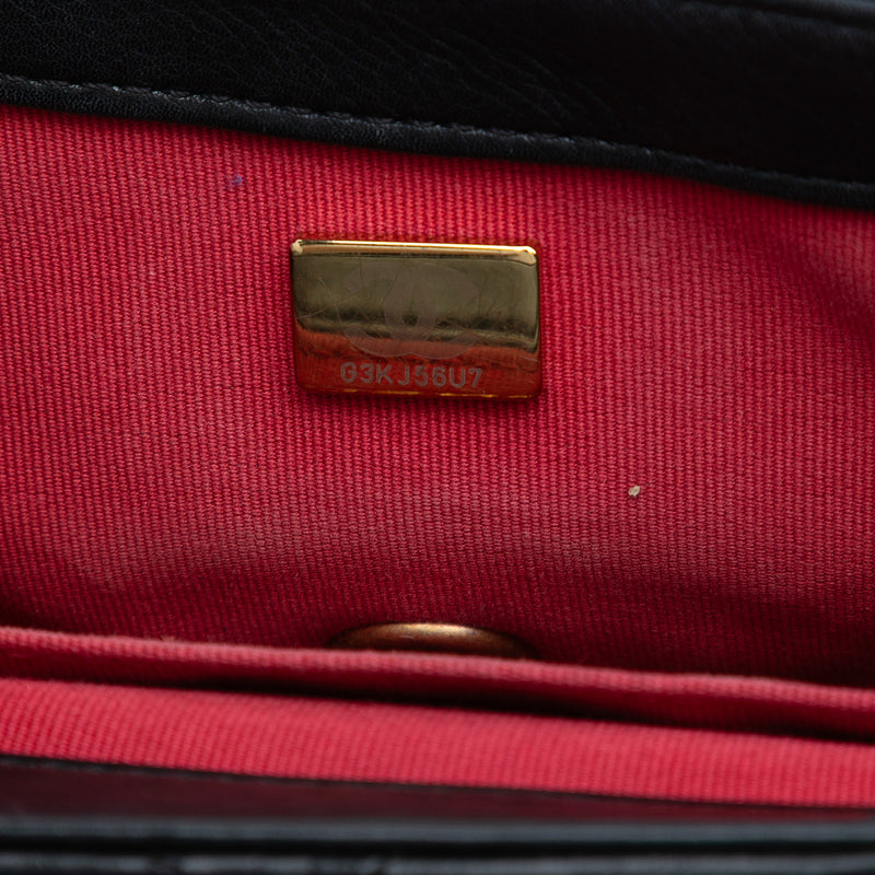 Mini Quilted Lambskin Chain Top Handle Flap - Image 6