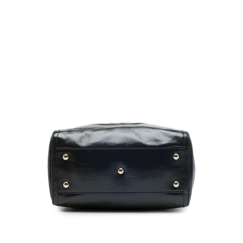 Small Patent Soho Satchel - Image 3