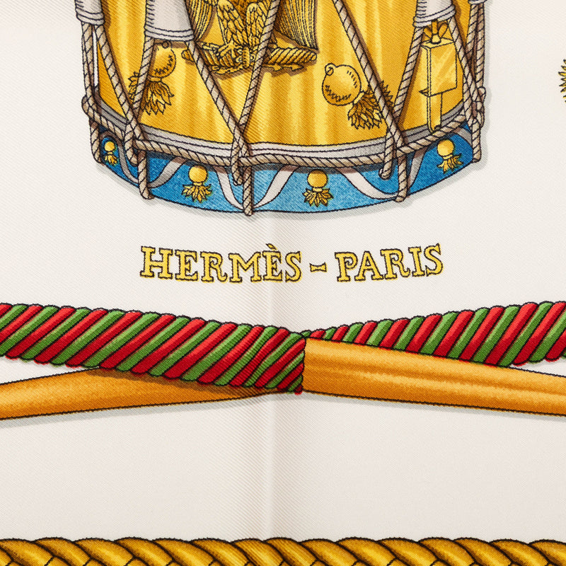 Les Tambours Silk Scarf 90 - Image 3