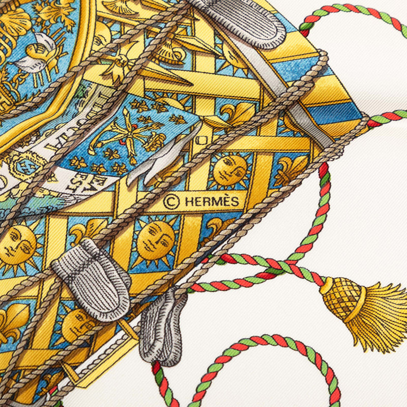 Les Tambours Silk Scarf 90 - Image 5
