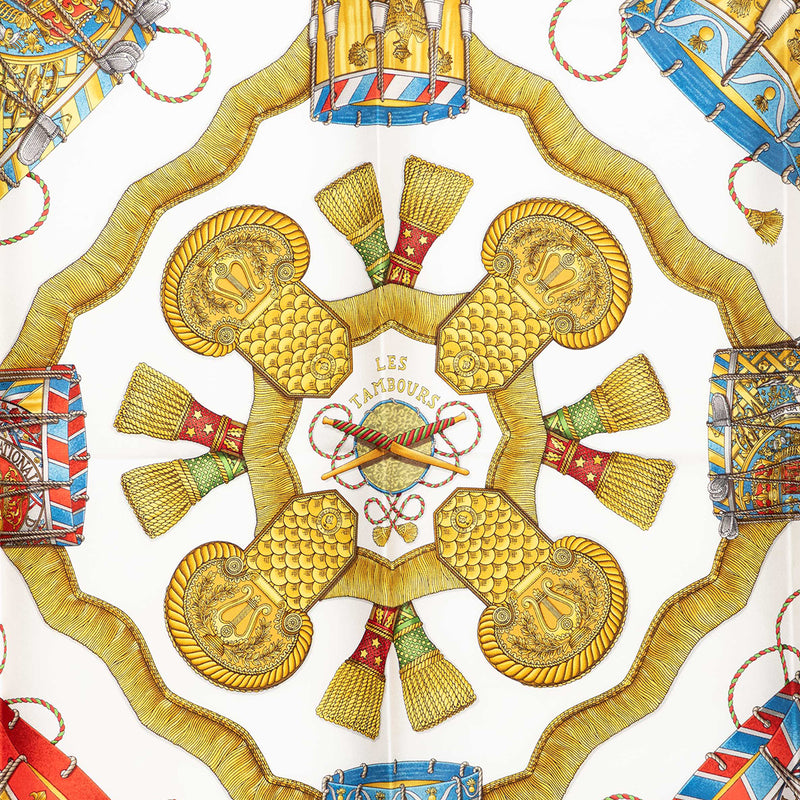Les Tambours Silk Scarf 90 - Image 6