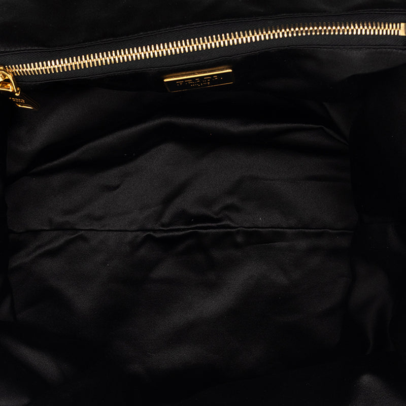 Satin Sequin Stripes Tote - Image 4