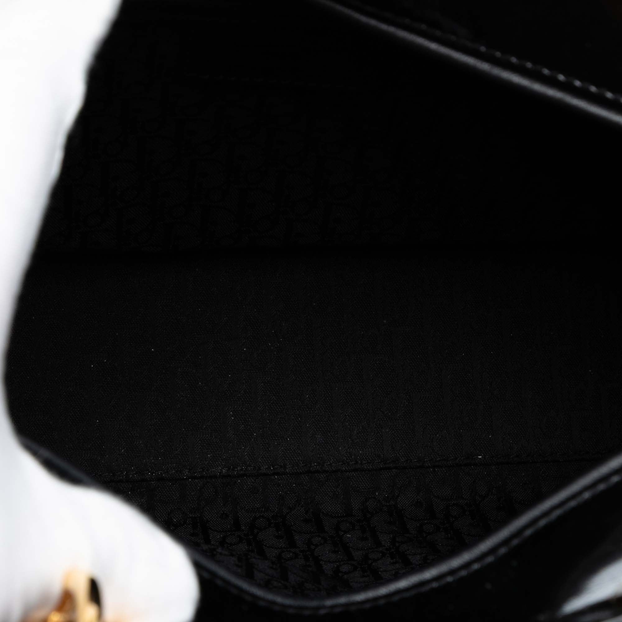 Large Patent Cannage Lady Dior - Image 4