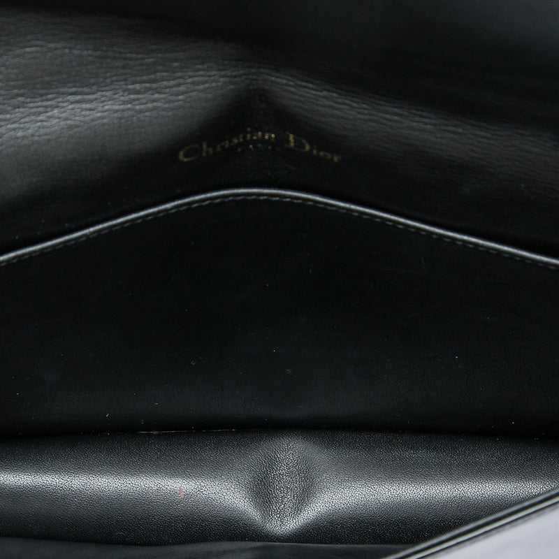 Patent Cannage Lady Dior Chain Convertible Clutch - Image 4
