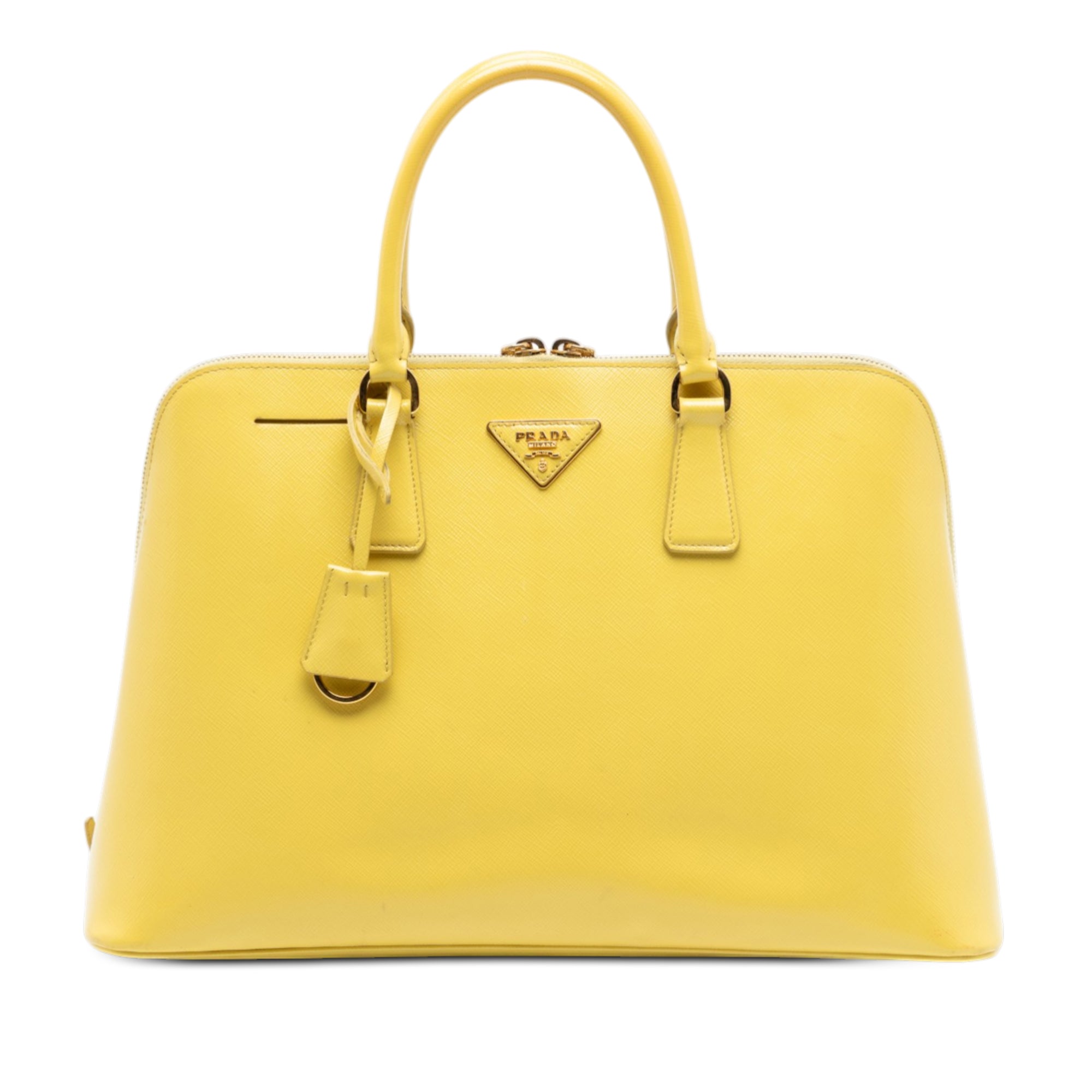 Large Saffiano Lux Promenade Satchel - Image 1