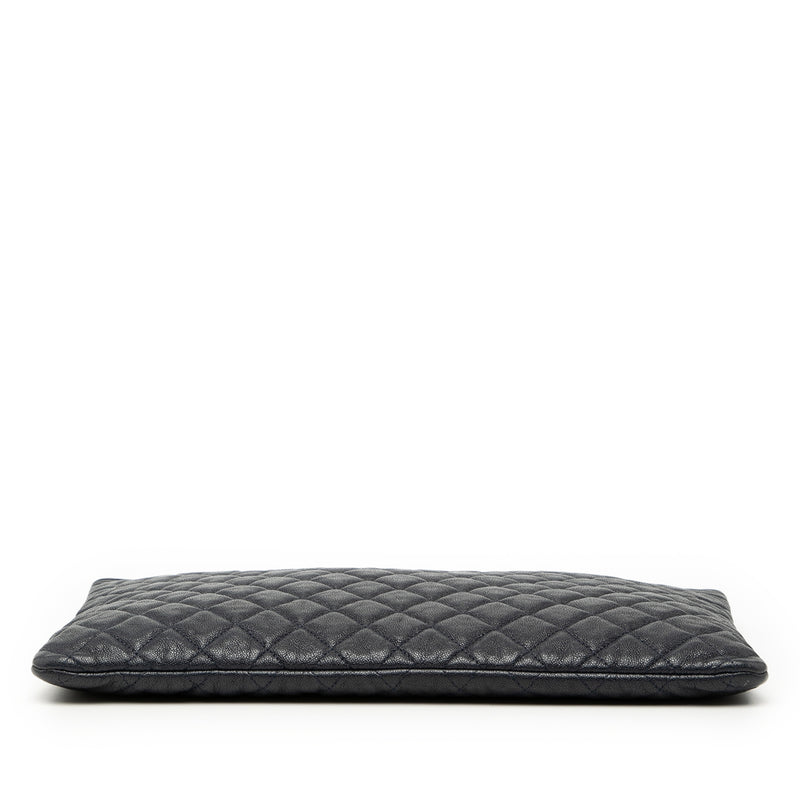 Large Quilted Caviar Boy O Case Clutch - Image 3