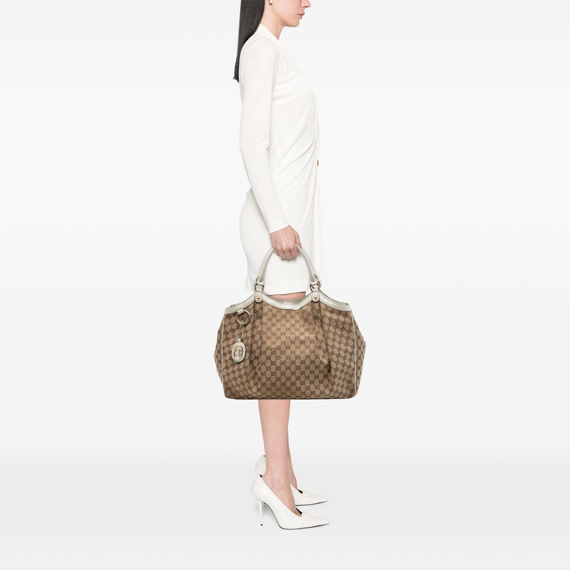 Large GG Canvas Sukey Tote - Image 6