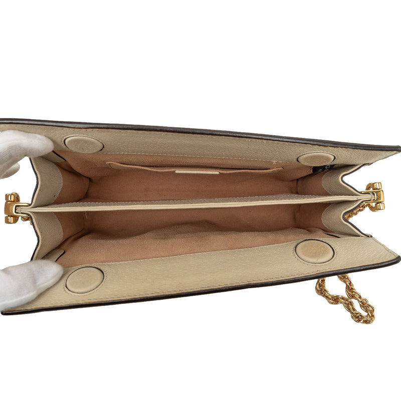 Small Calfskin Web Ophidia Chain Crossbody - Image 4