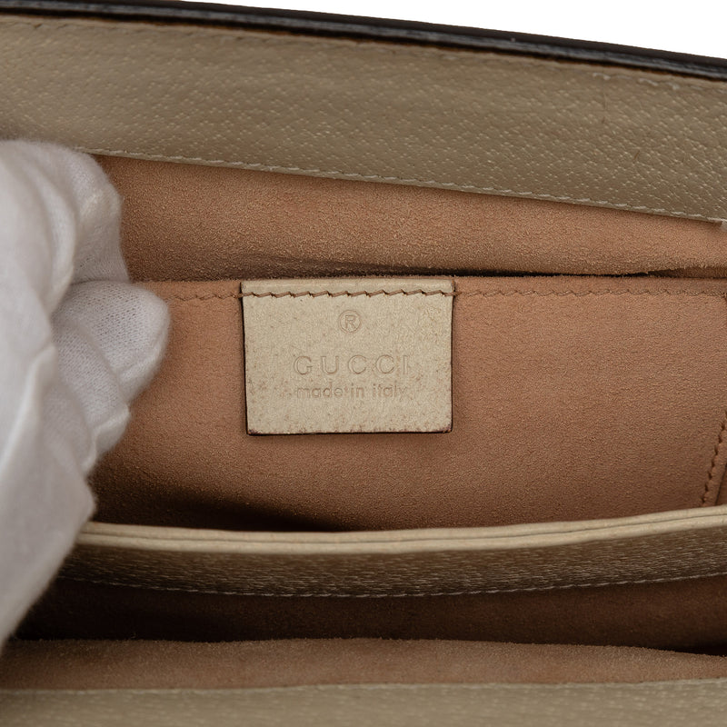 Small Calfskin Web Ophidia Chain Crossbody - Image 6