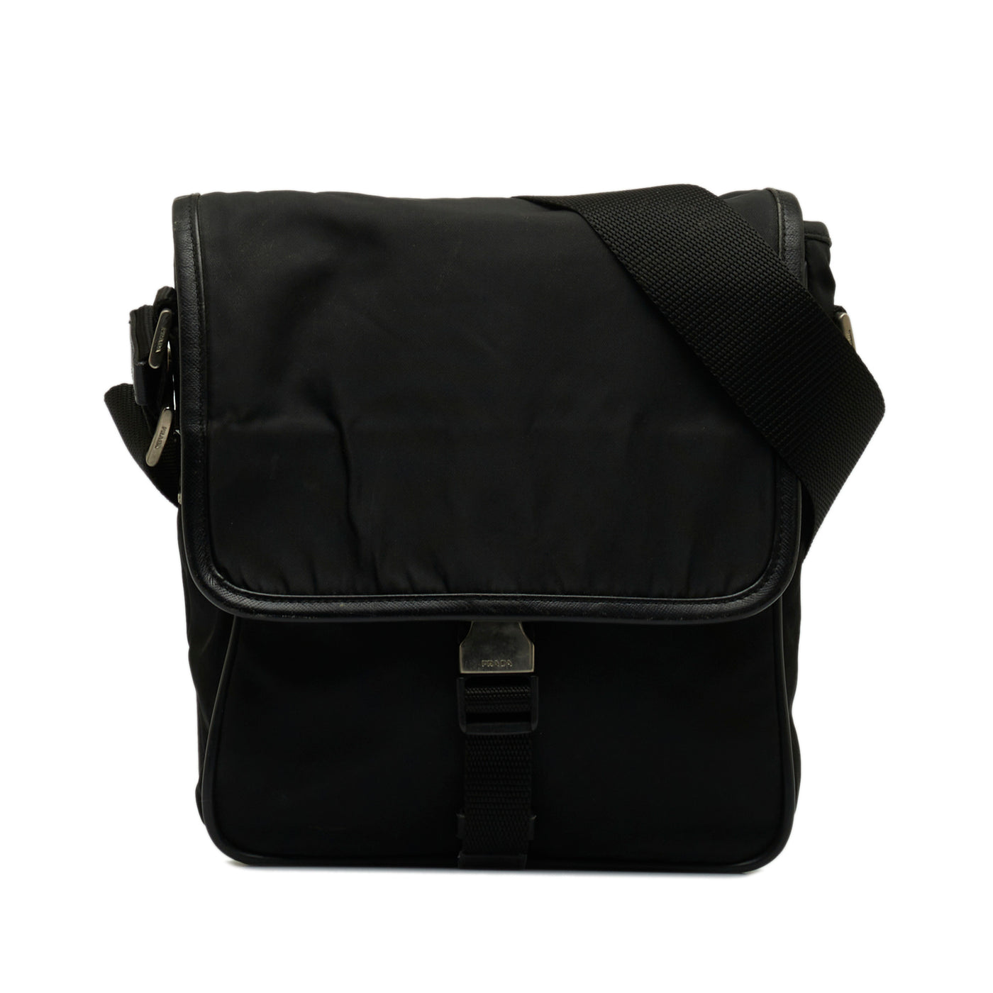 Tessuto Buckle Messenger Bag - Image 1