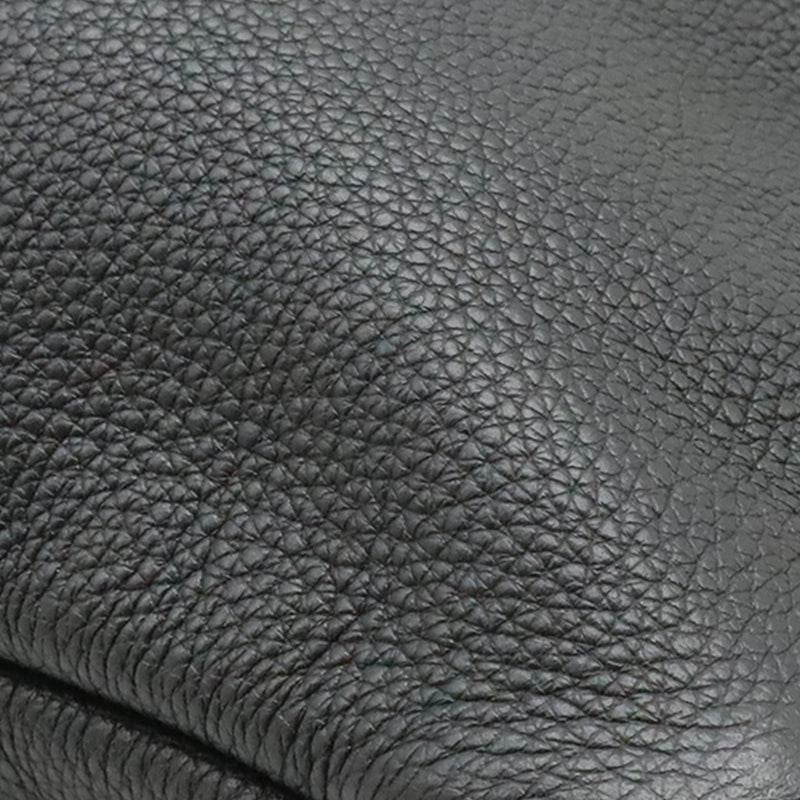 Grained Calfskin Web Logo Drawstring Backpack - Image 6
