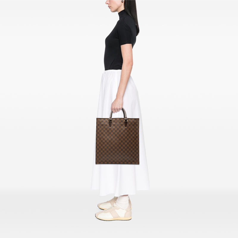 Damier Ebene Sac Plat - Image 7