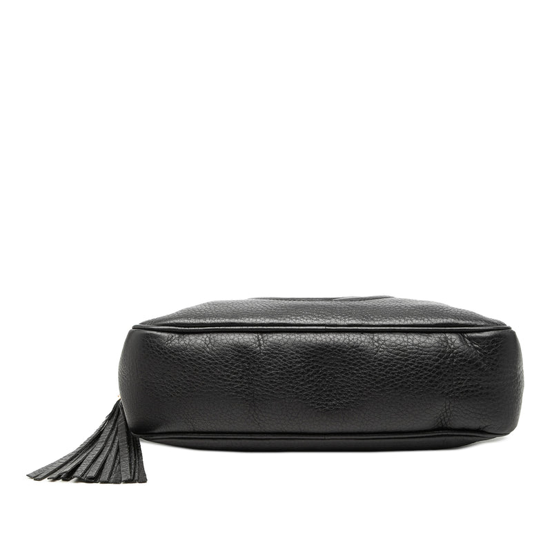 Pebbled Calfskin Soho Chain Zip Shoulder Bag - Image 3