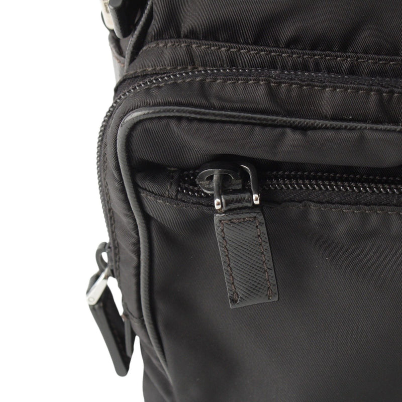 Saffiano Trimmed Tessuto Zip Top Crossbody - Image 8