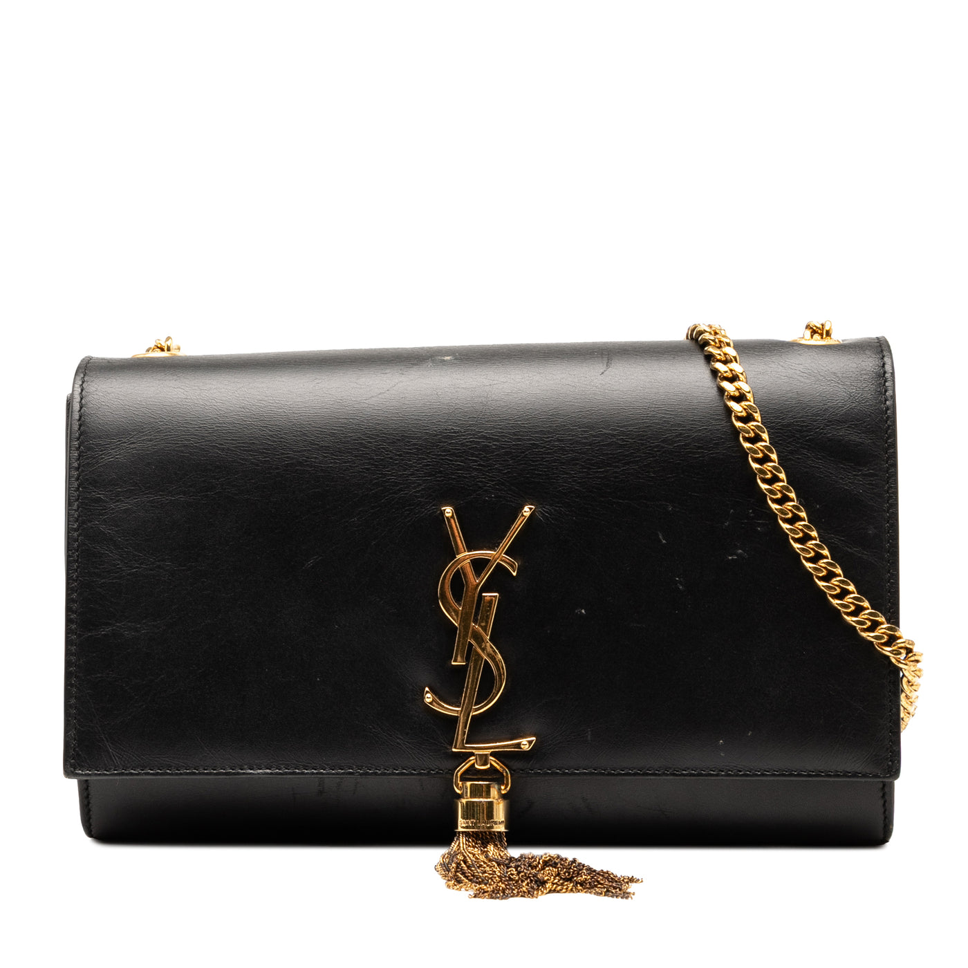 Medium Smooth Calfskin Classic Monogram Kate Tassel Crossbody - Image 1
