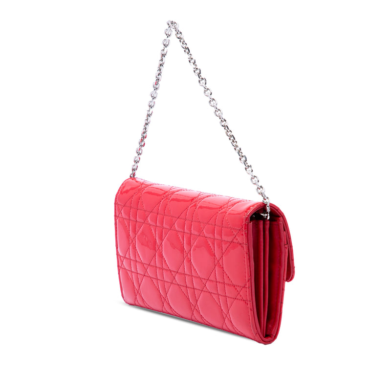 Patent Cannage Miss Dior Wallet on Chain - Image 2