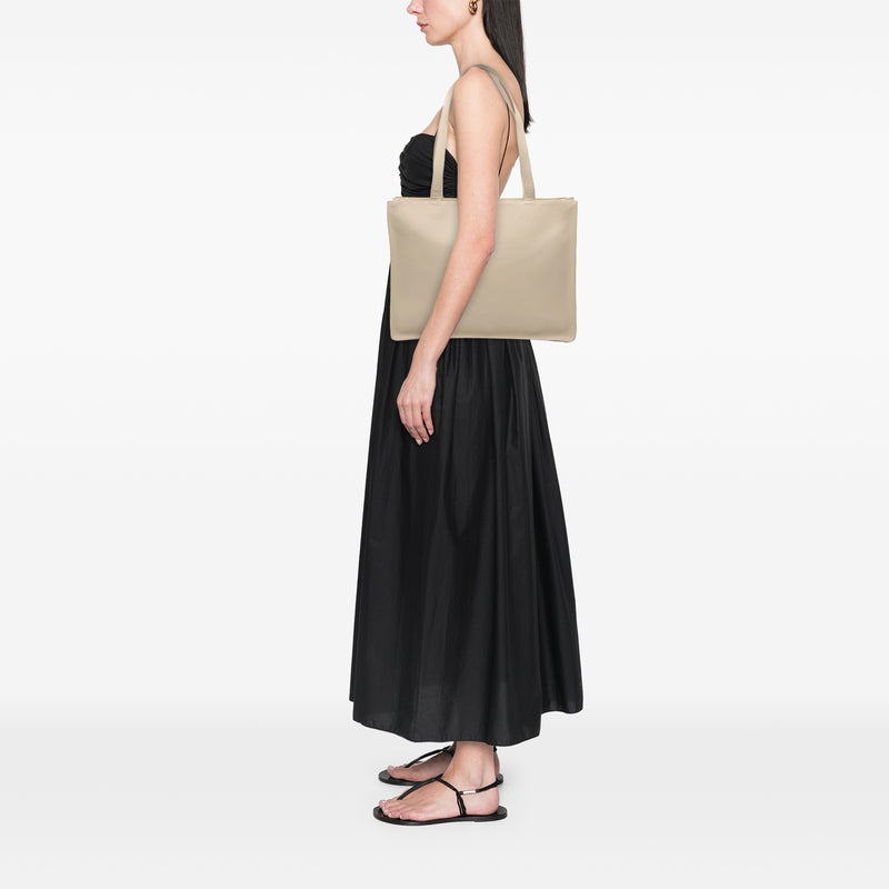 Lambskin Embossed CC Camellia Tote - Image 7
