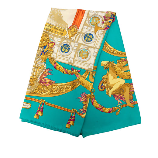 Hommage a Charles Garnier Silk Scarf 90 - Image 1