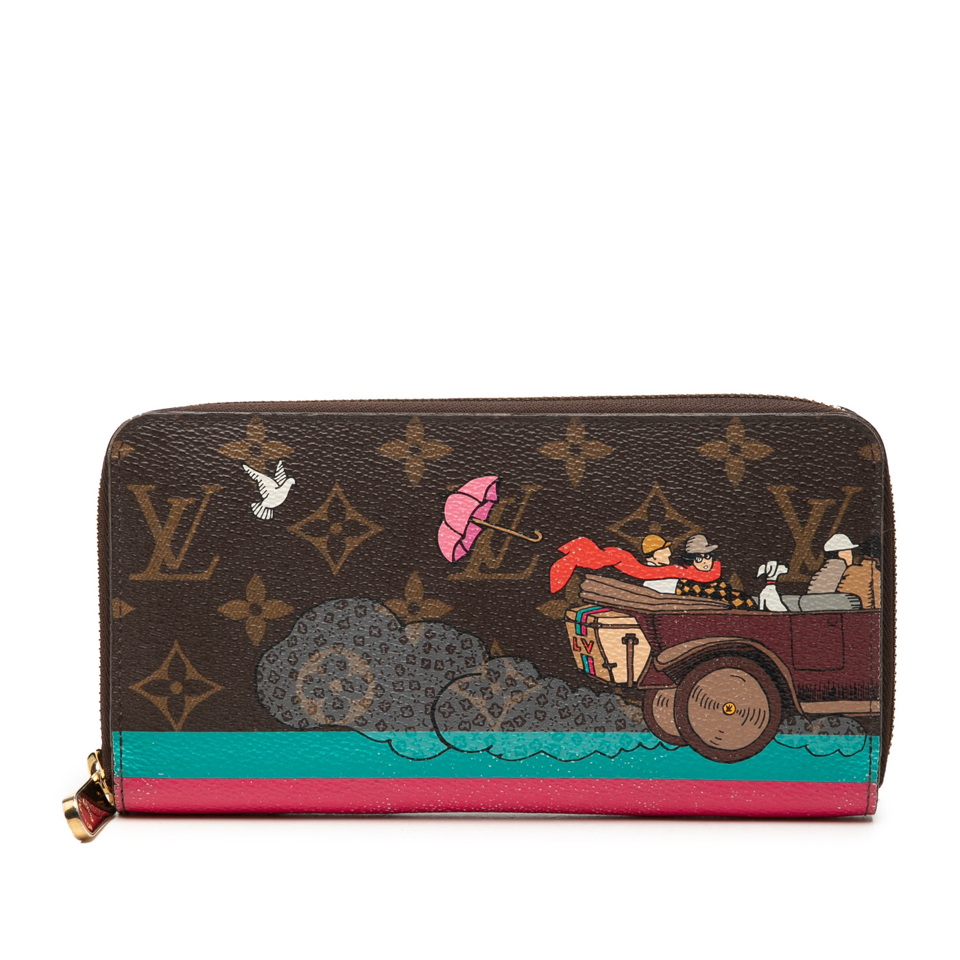 Monogram Evasion Illustre Zippy Long Wallet - Image 1