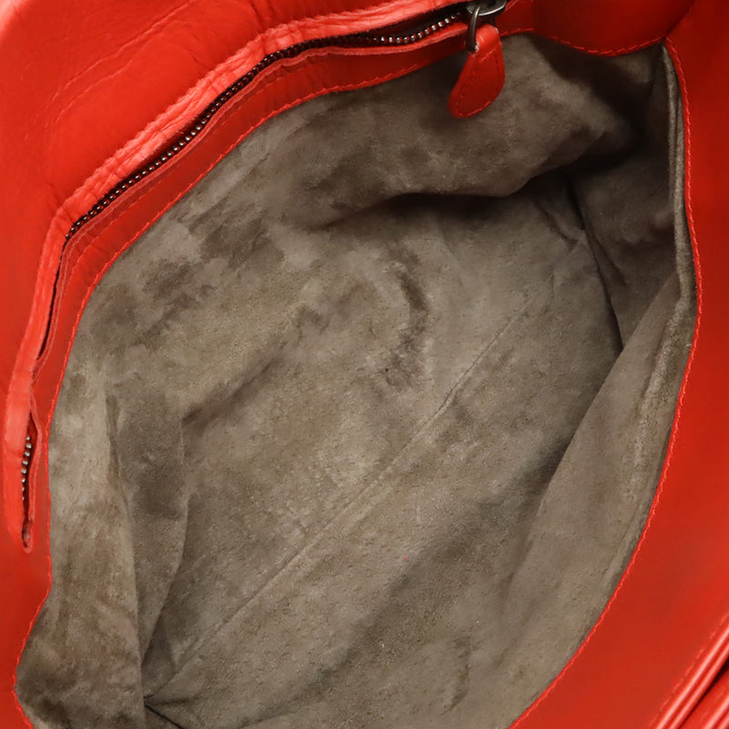 Small Nappa Intrecciato Roma Satchel - Image 3