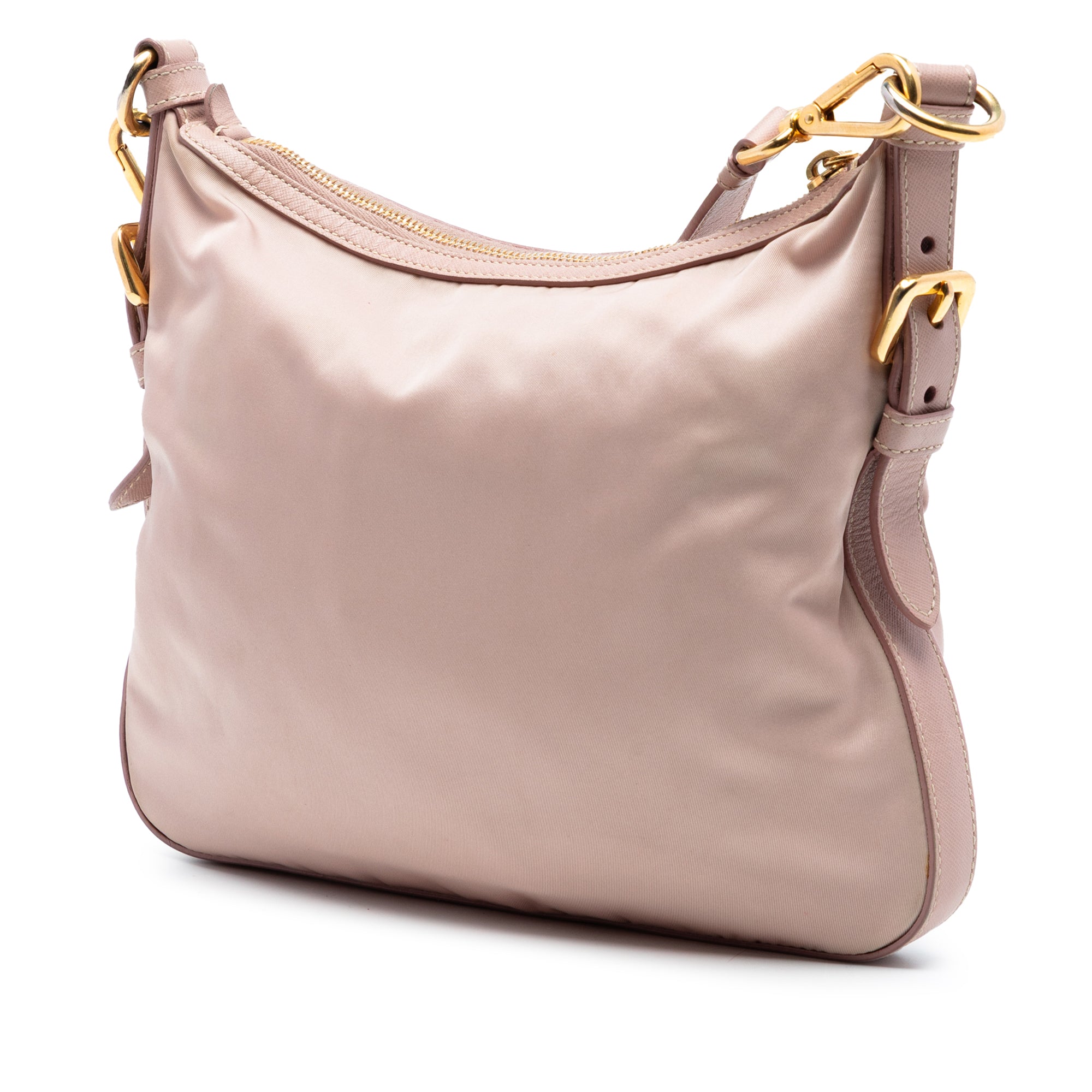 Saffiano Trimmed Tessuto Zip Top Crossbody - Image 2