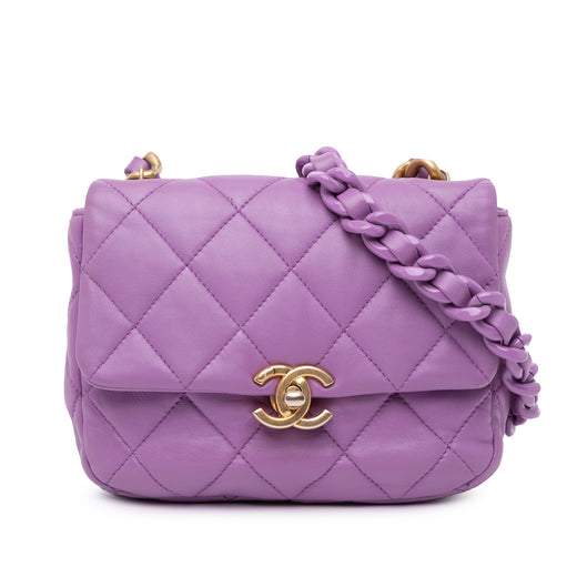 Mini Quilted Lambskin Candy Chain Flap - Image 1