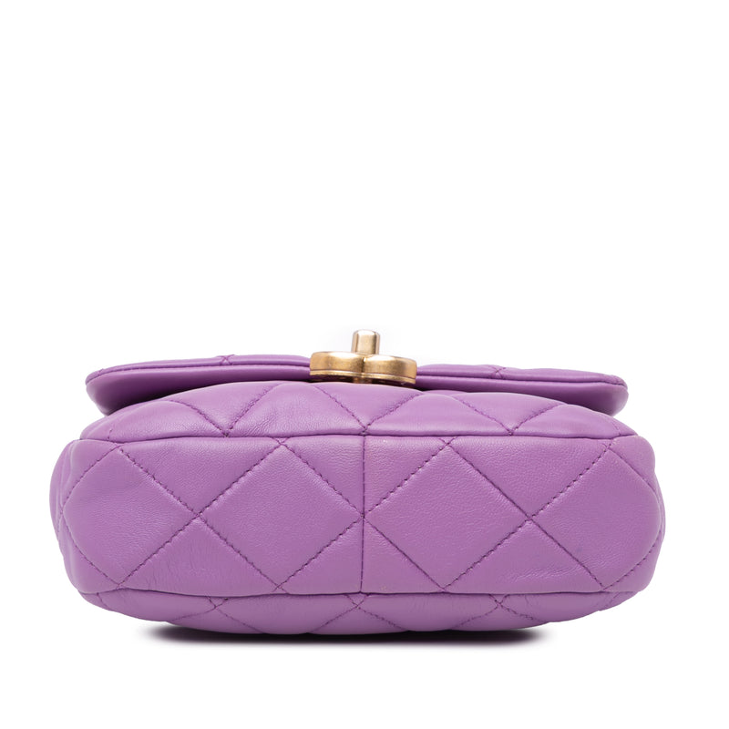 Mini Quilted Lambskin Candy Chain Flap - Image 3