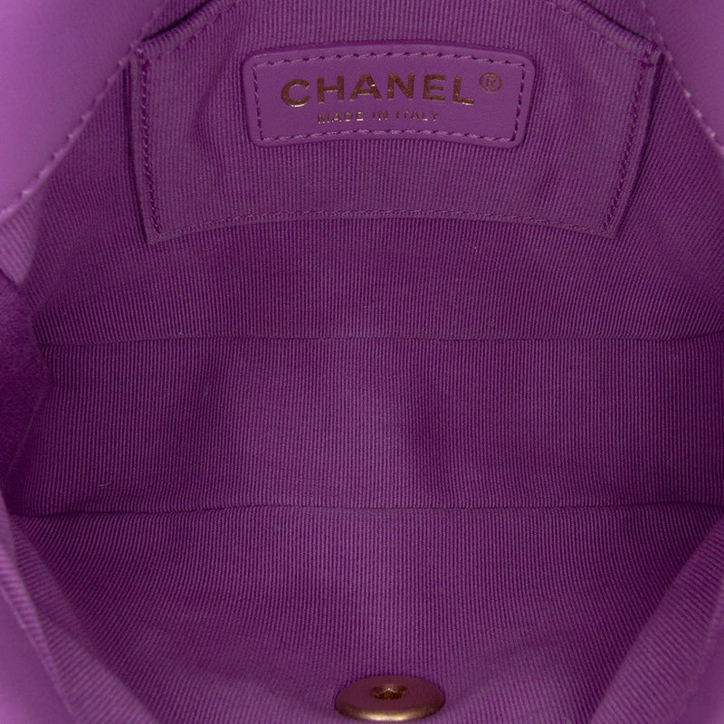 Mini Quilted Lambskin Candy Chain Flap - Image 4