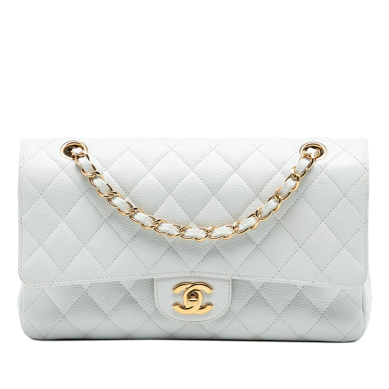 Medium Classic Caviar Double Flap