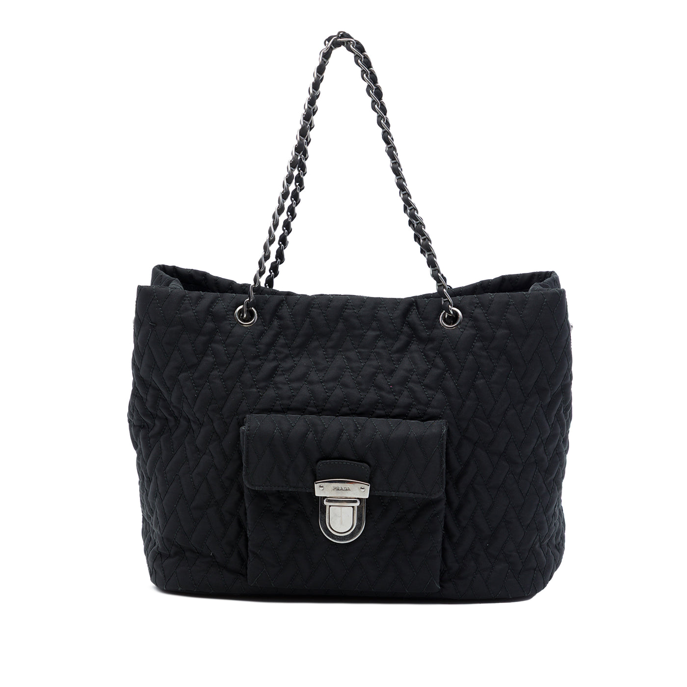Impuntu Tessuto Chain Tote - Image 1