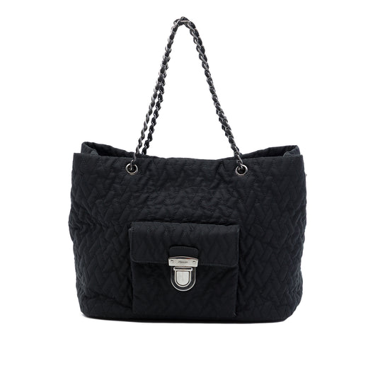 Impuntu Tessuto Chain Tote - Image 1