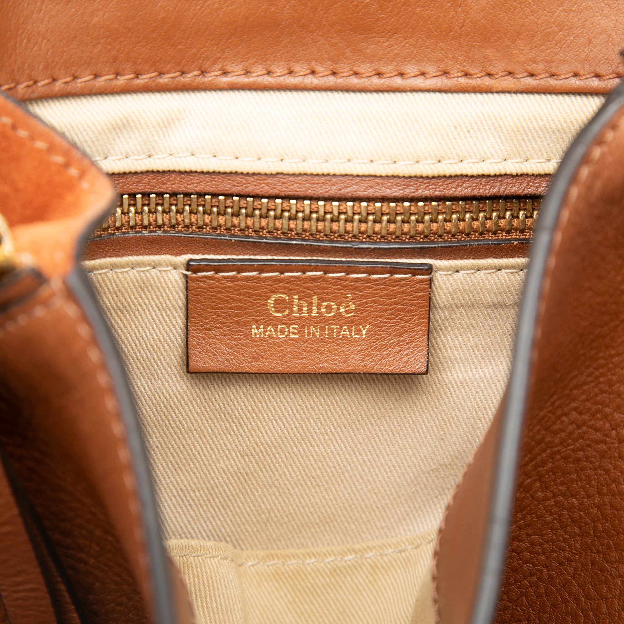 Medium Calfskin and Suede Faye Backpack - Image 5