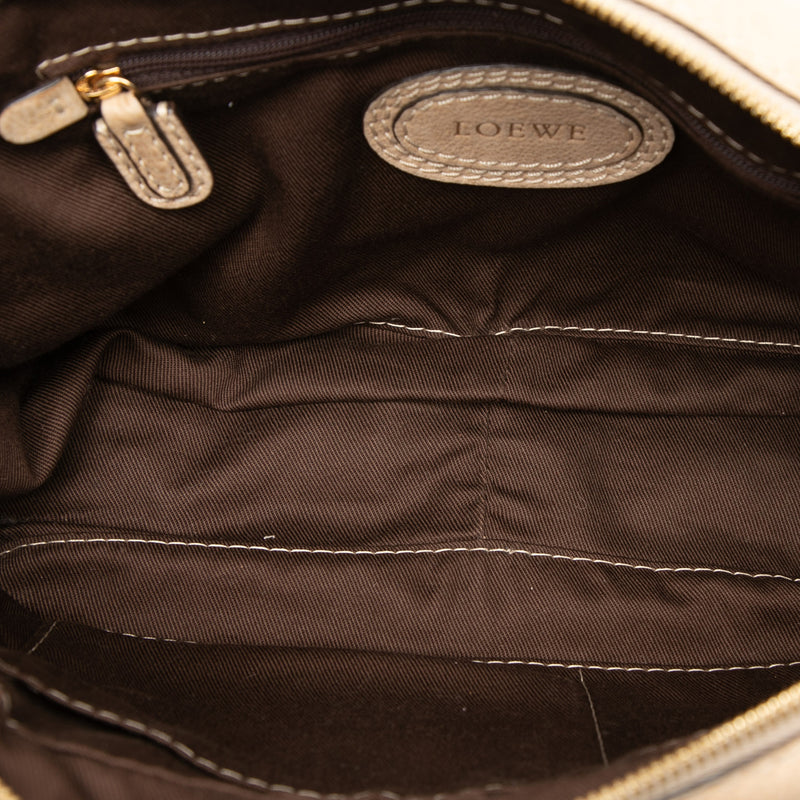 Mini Anagram Leather Tassel Handbag - Image 4