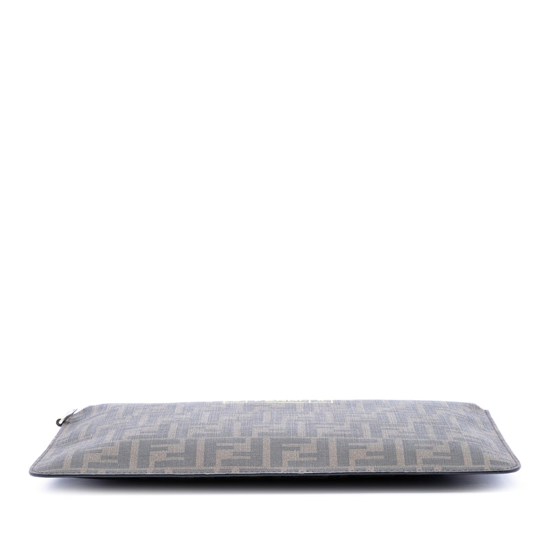 Zucca Coated Canvas Roma Amor Zip Pouch - Image 3