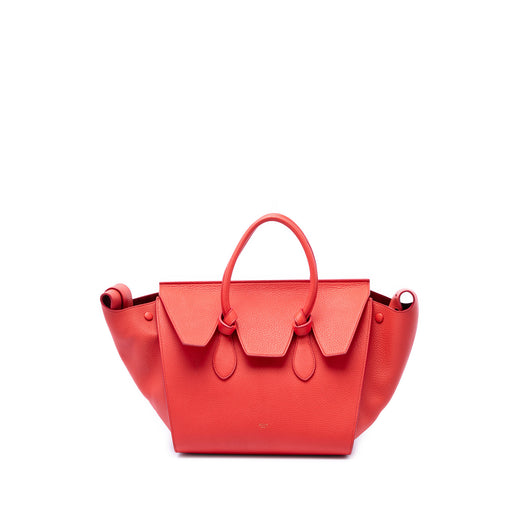 Medium Grained Calfskin Tie Knot Tote - Image 1